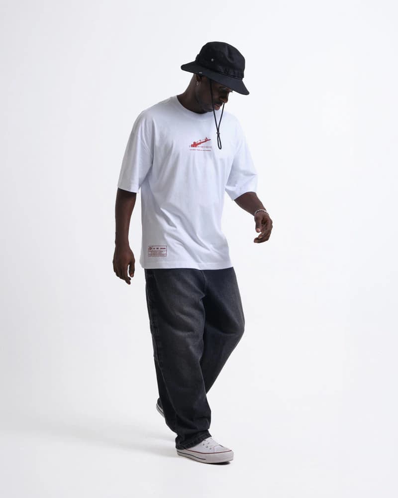 Camiseta Blanca Oversize - Si Nos Mueve Nos Une - imagen 7