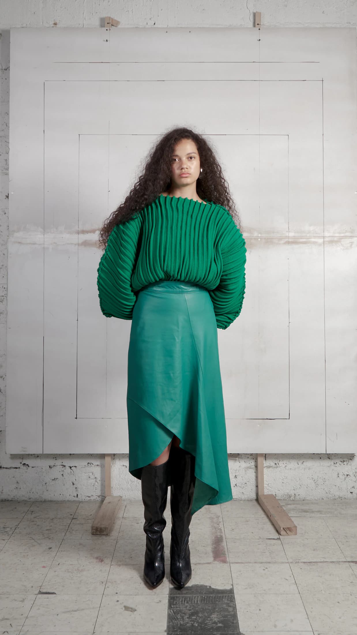 SNAIL ACCORDION SWEATER - imagen 5