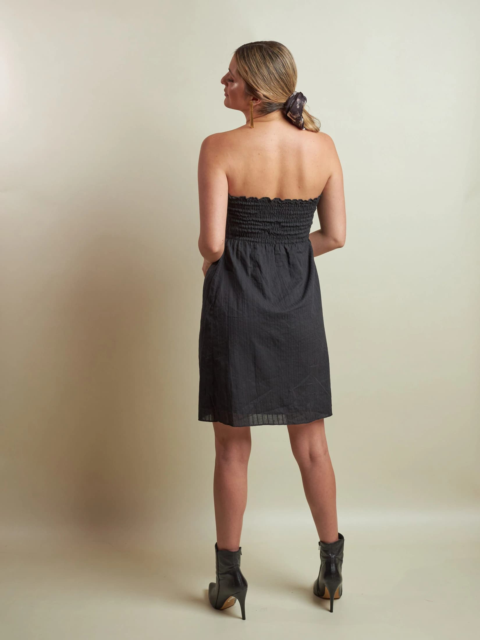 Vestido Florencia Negro - imagen 3