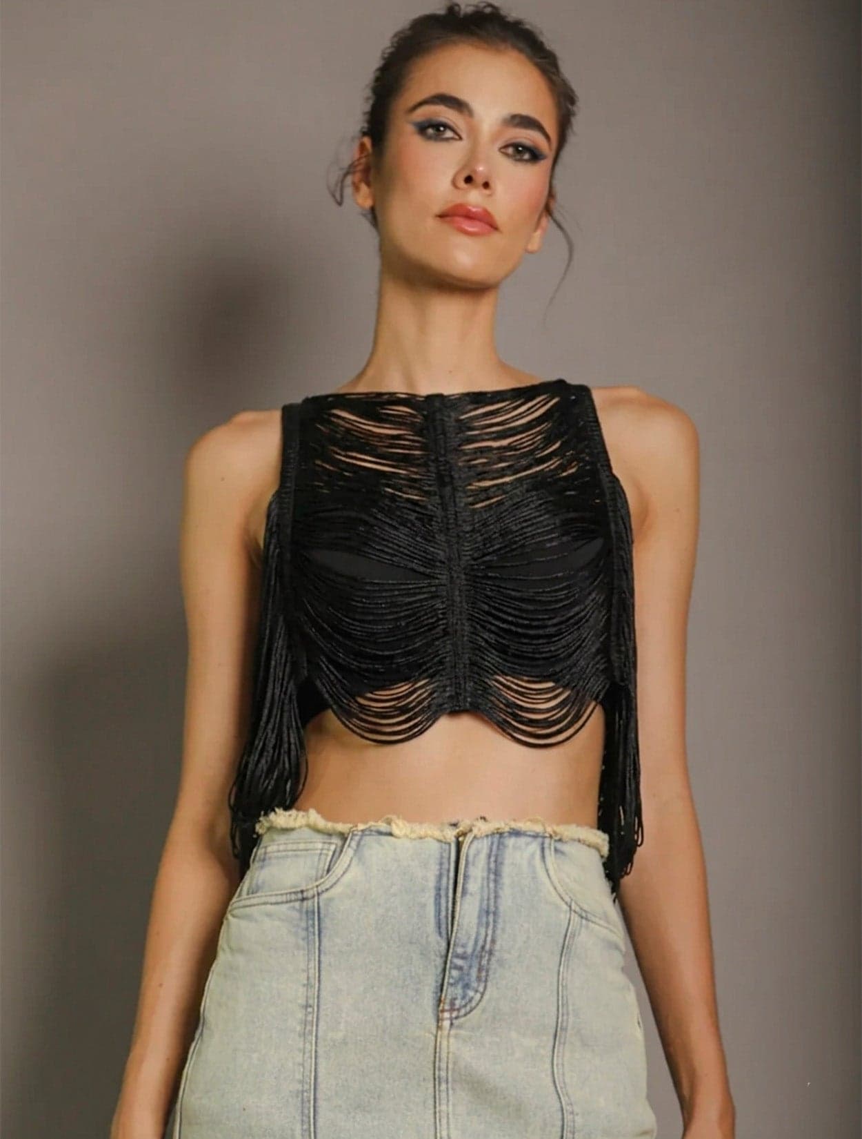 TOP RAFFIA - imagen 2