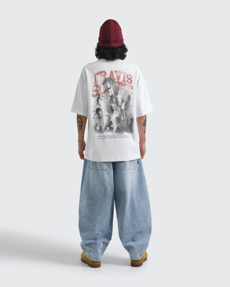 Camiseta Blanca Oversize Astro World - imagen 7