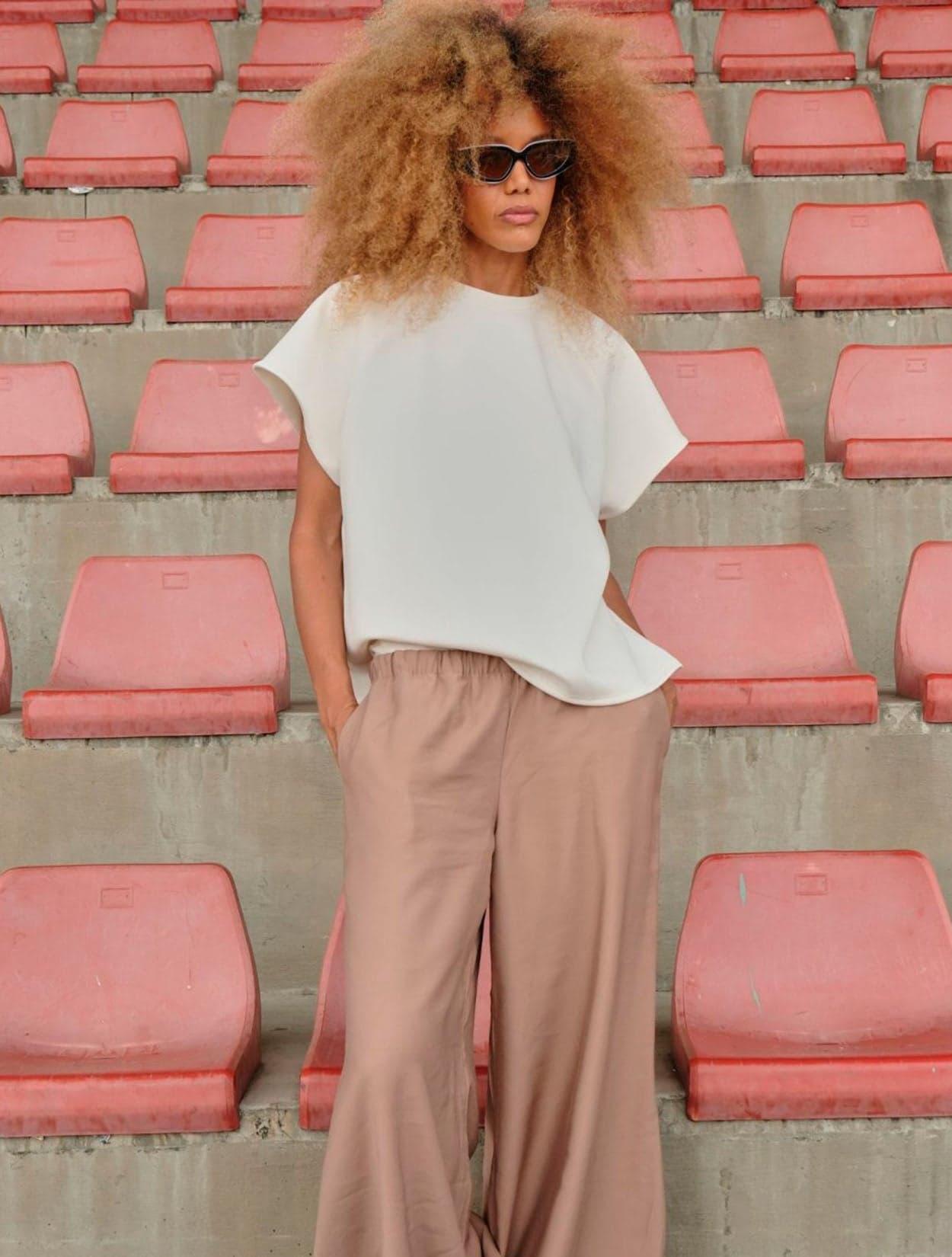 BLUSA FRAME MODESSA IVORY - imagen 2
