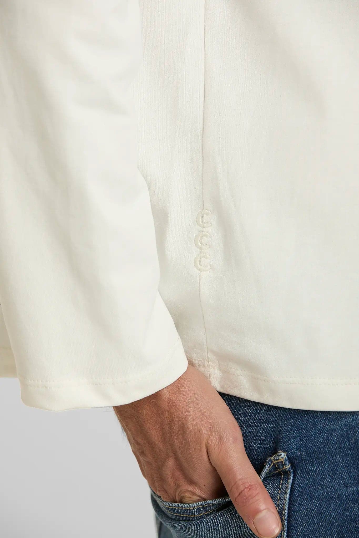 Camiseta manga larga crudo - imagen 6