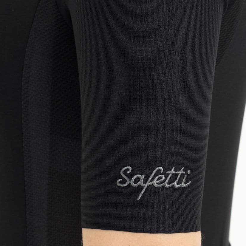 CAMISA CICLISMO MANGA CORTA VERONA NERO PARA MUJER - imagen 4