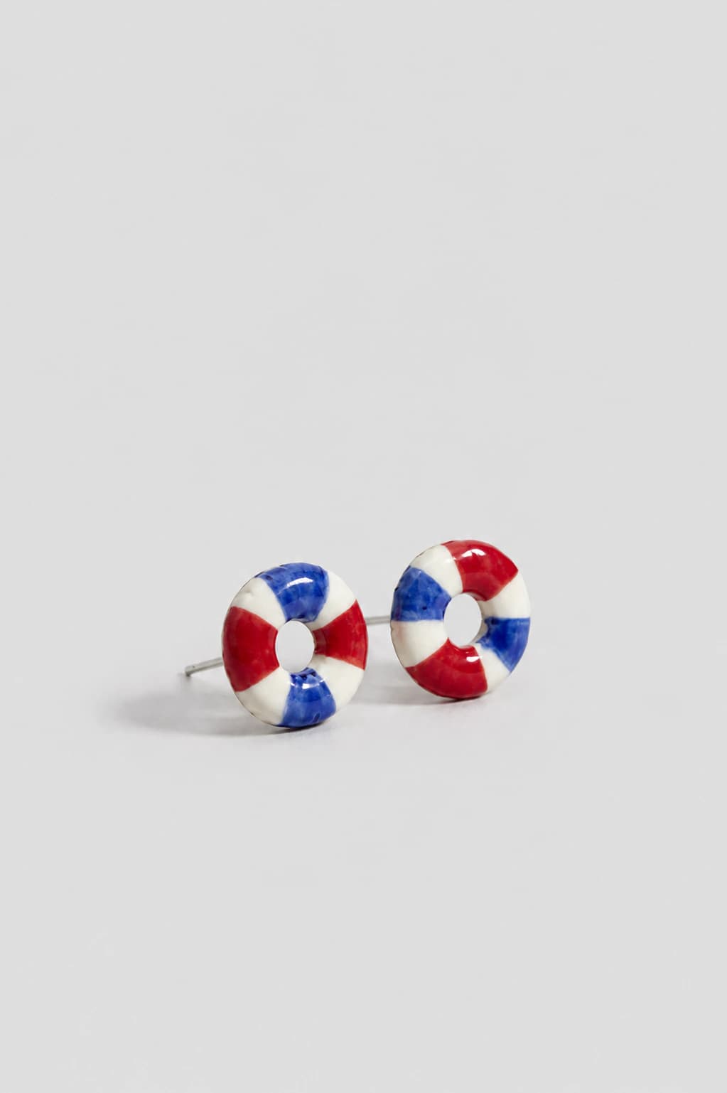 EARRINGS FLOTADOR NAVY - imagen 1