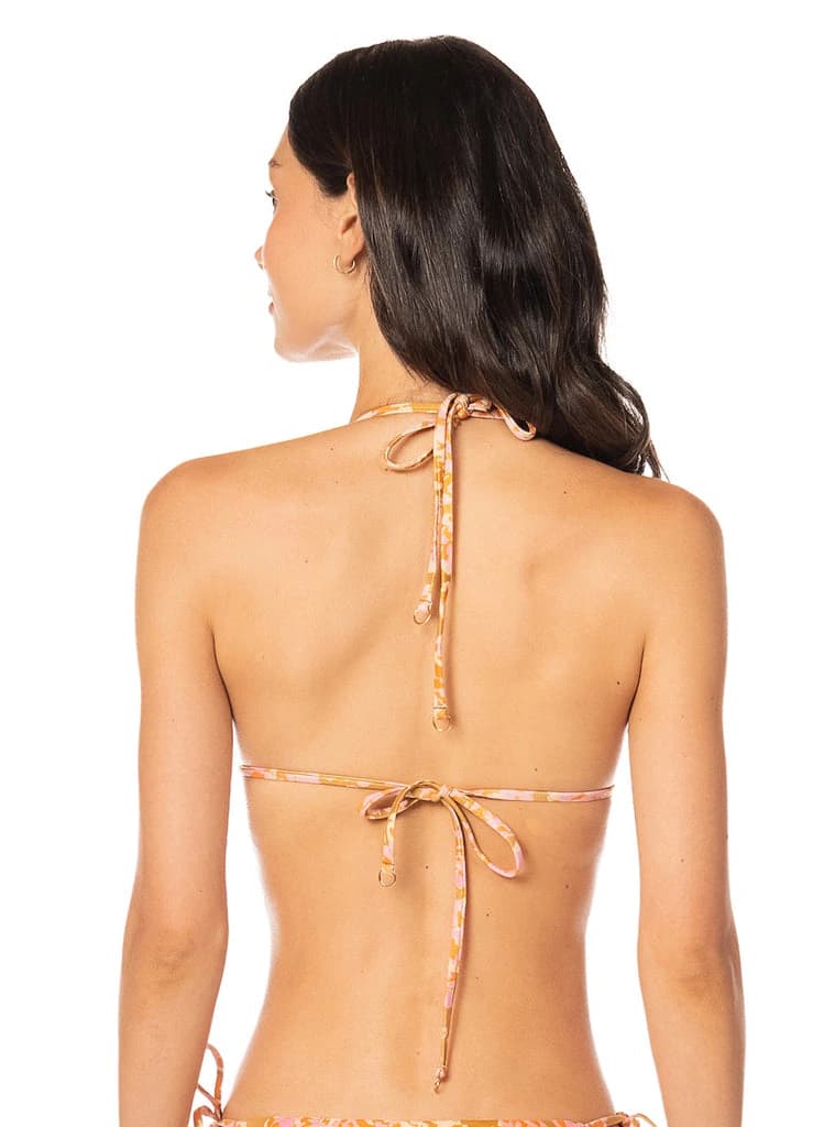 Maaji Cheetah Sun Balmy Sliding Triangle Bikini Top - imagen 3