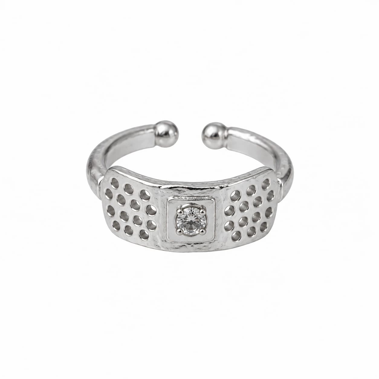 Anillo I'm Okay Plata - imagen 1