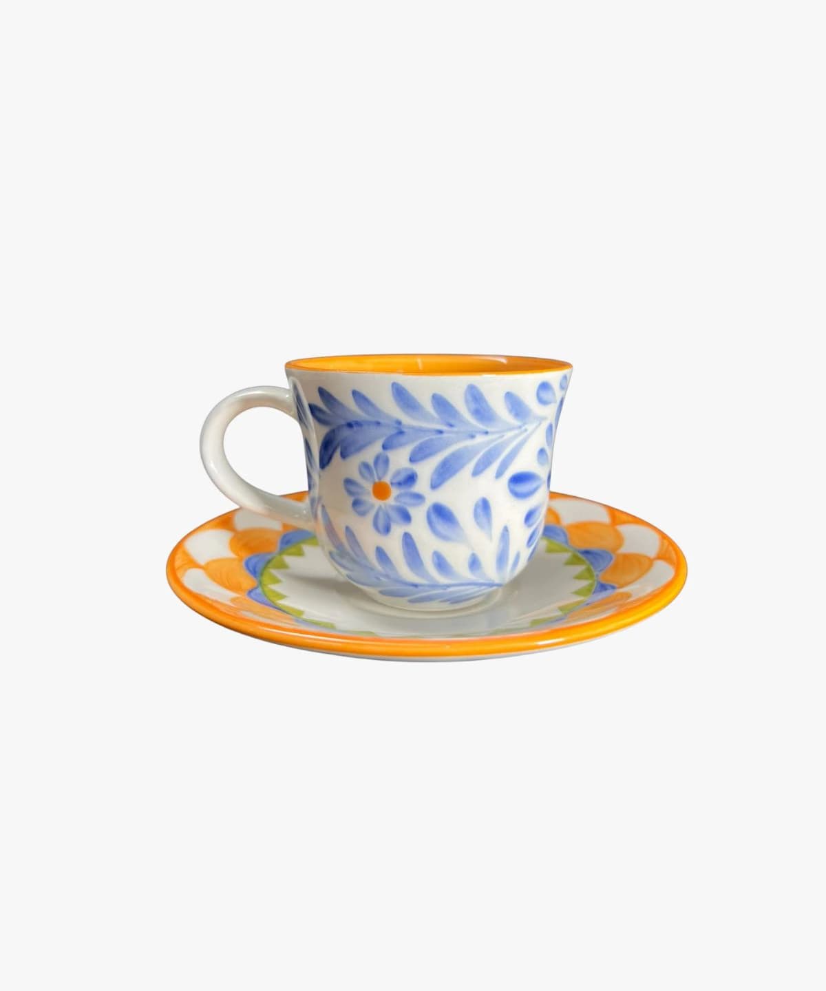 Le Fleur Coffee Cup and O Sole Mio Saucer