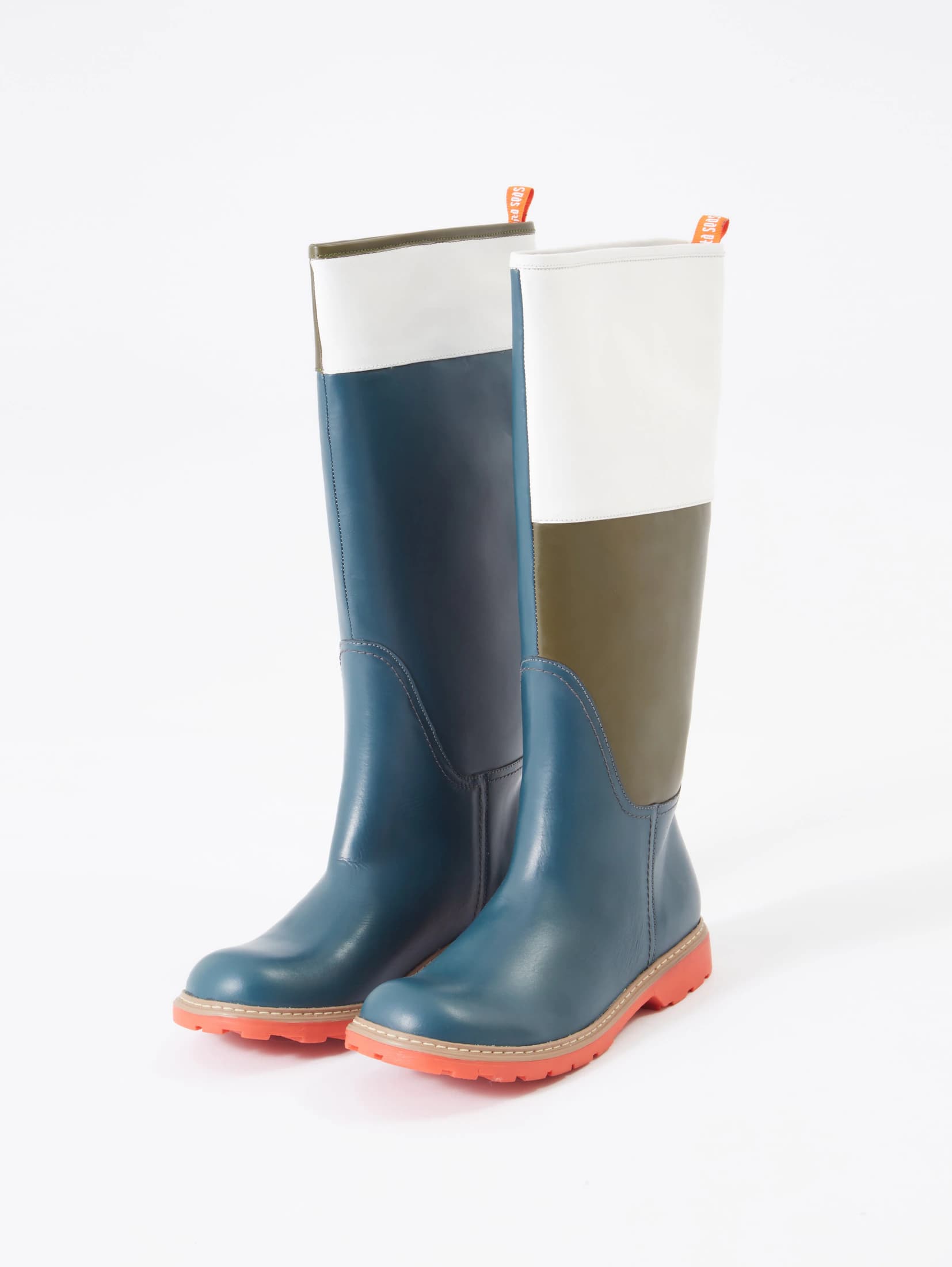 Botas Pecadoras Mix Azul