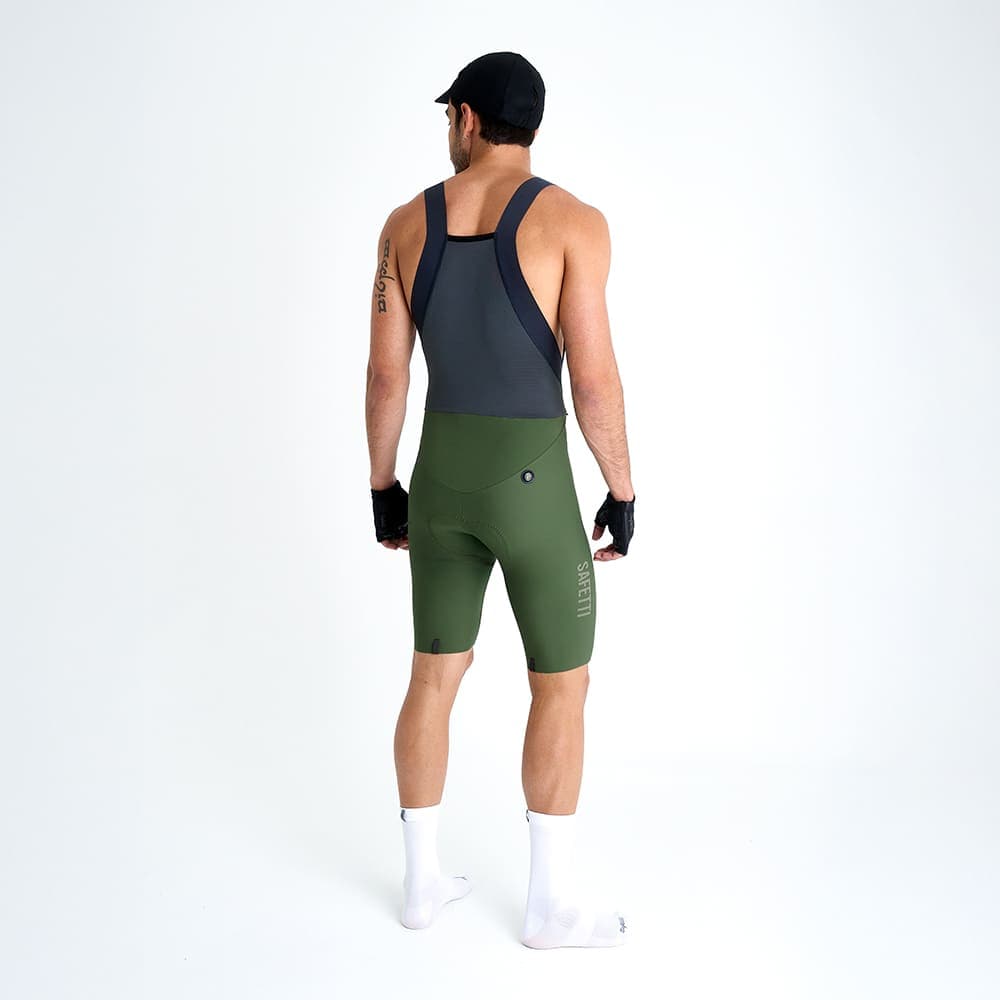 PANTALONETA CICLISMO TOSCANA 2.0 VENTI OLIVA PARA HOMBRE - imagen 2