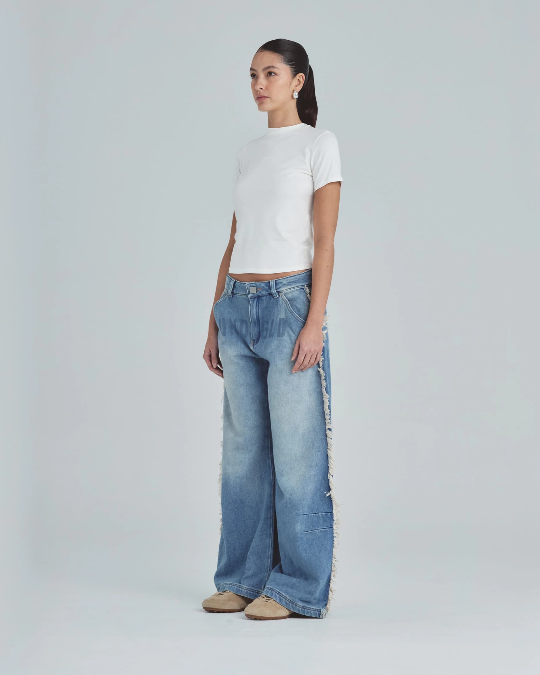 Line Undergold Studio Long Baby Tee White - imagen 5