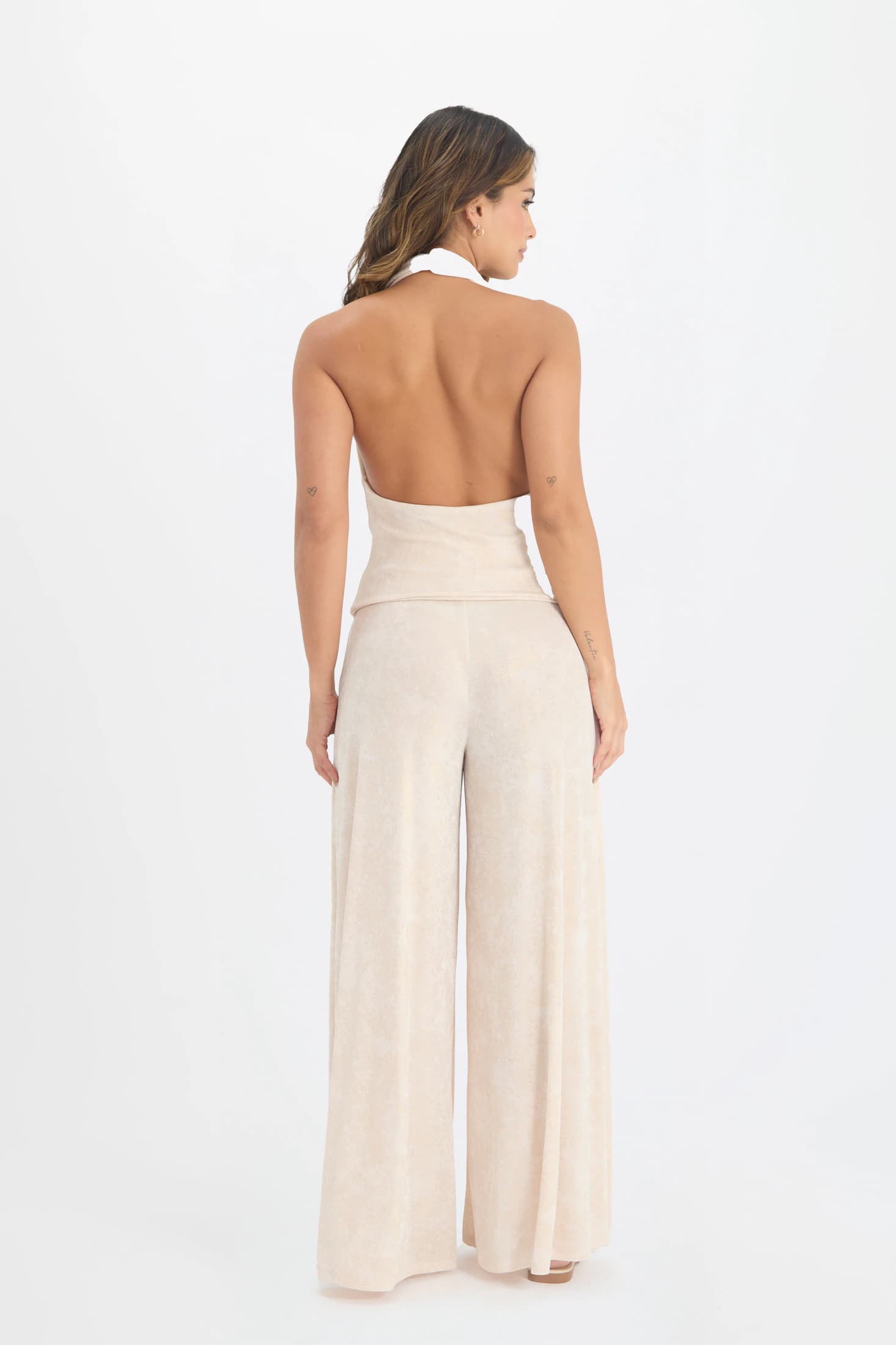 PANTALON PALAZZO PUNTO PARA MUJER 1196390 - imagen 2