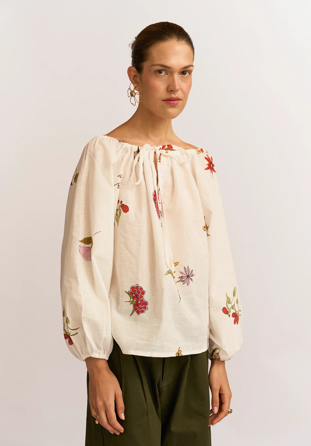 Blusa Petunia ivory - imagen 4