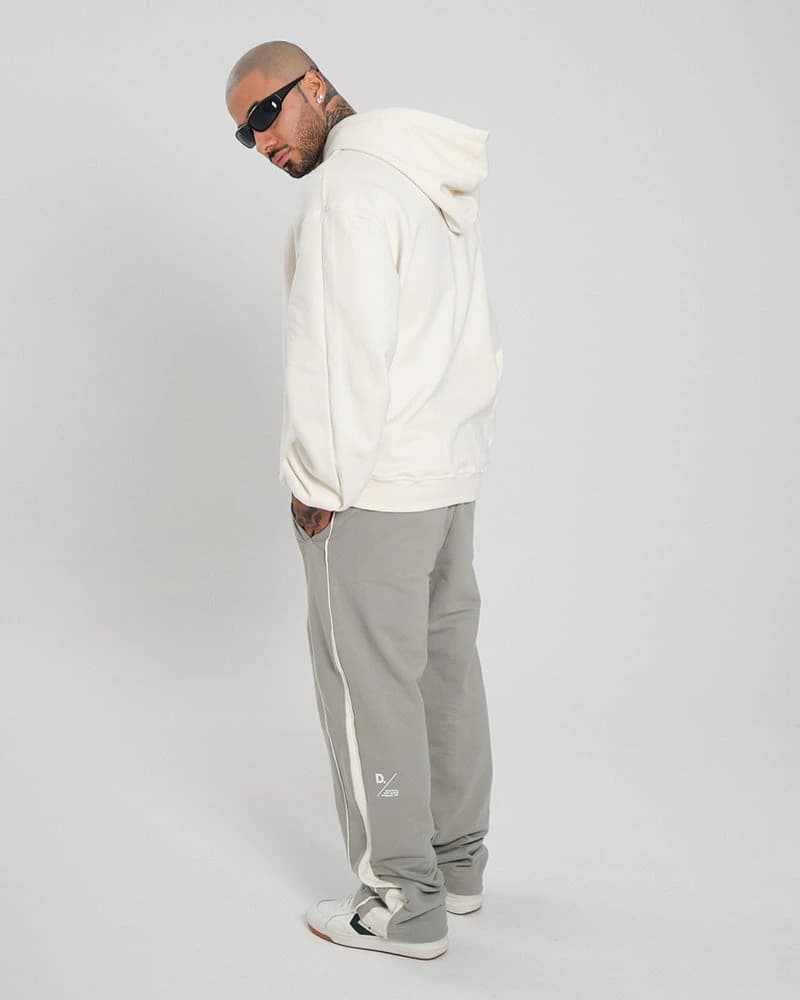 Hoodie Oversize Off White - imagen 8