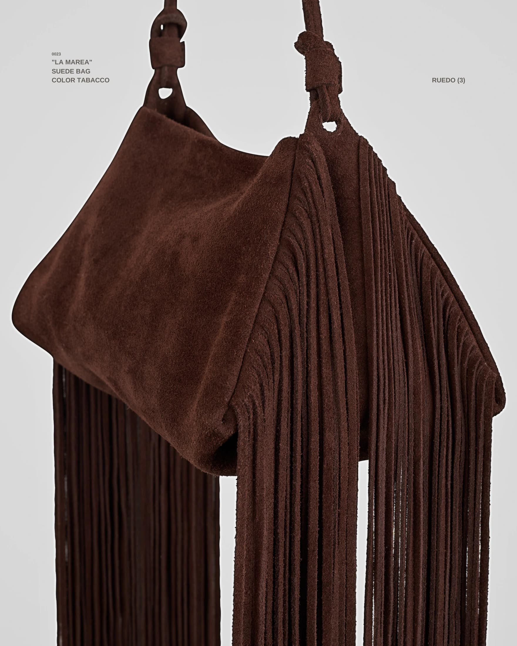 "LA MAREA" SUEDE BAG - imagen 4