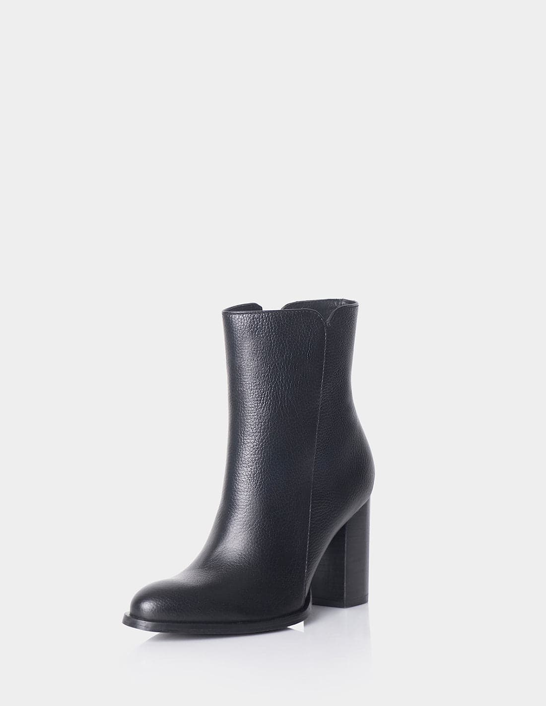 Botin Pamela Cuero Negro - imagen 5