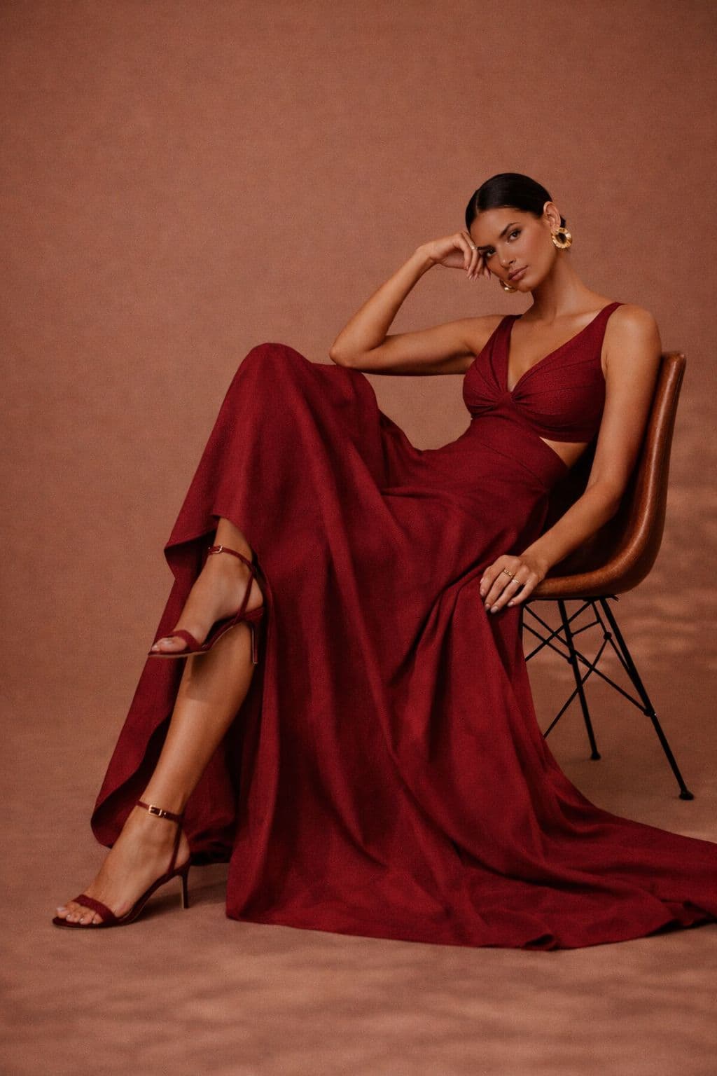Vestido Quindio Vinotinto - imagen 2