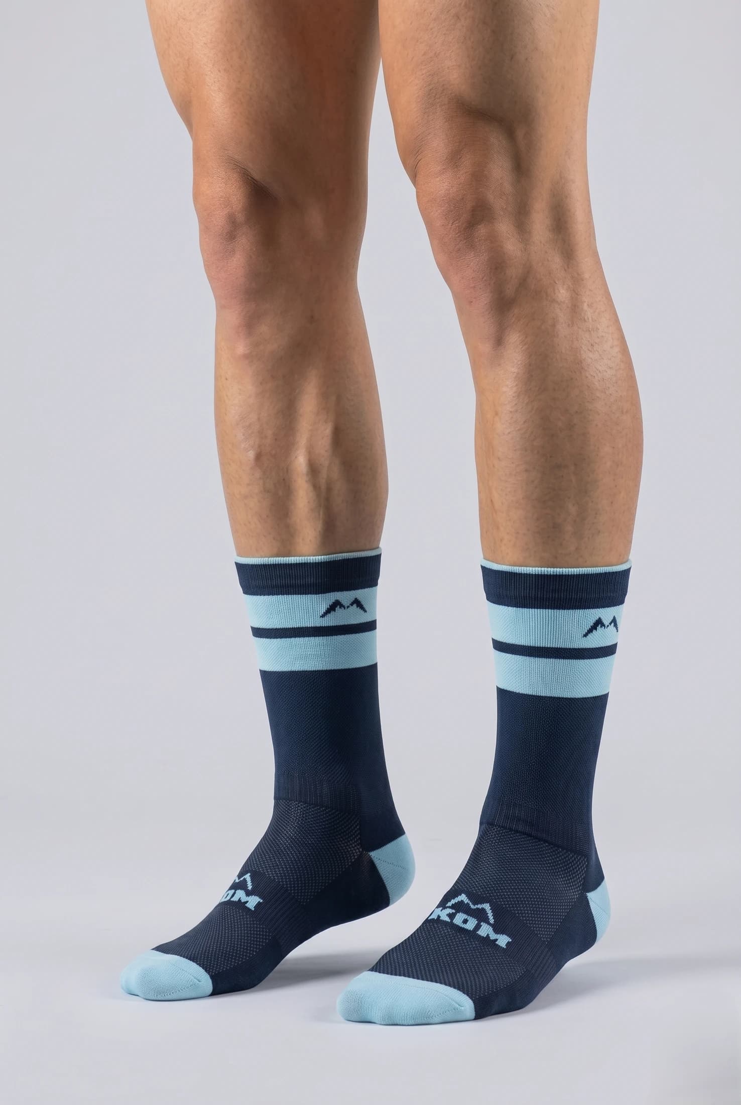 Medias KOM Dúo Stripe | Ciclismo y Running