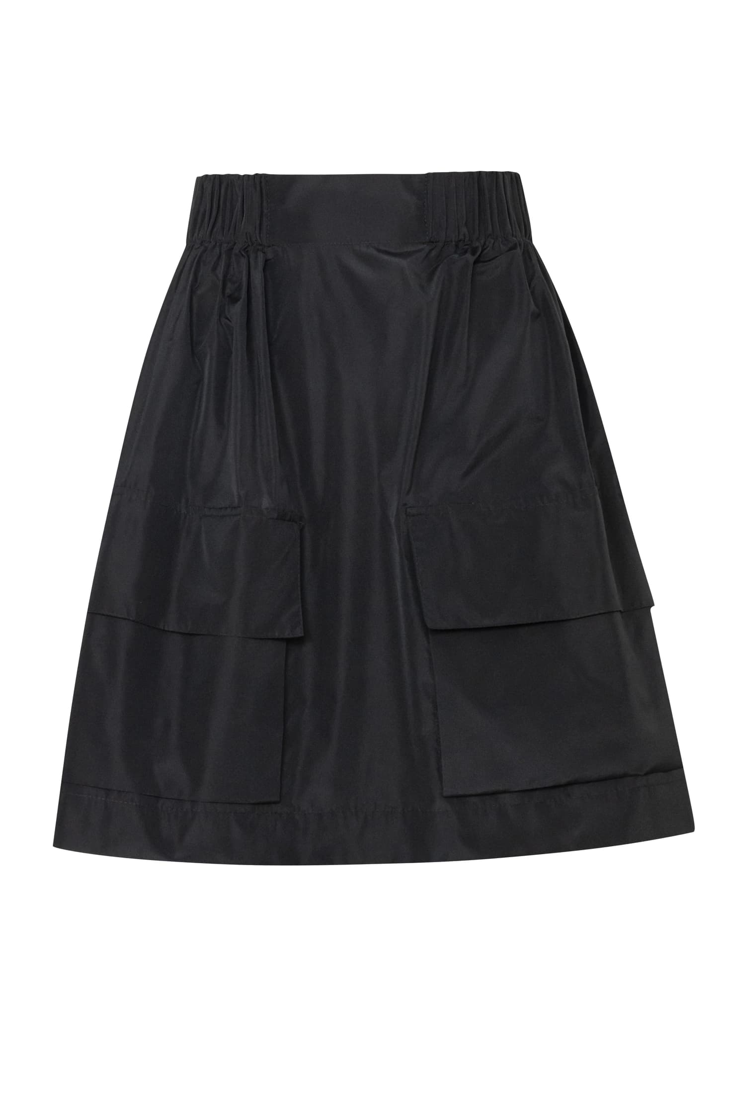 Gathered Taffeta Mini Skirt - imagen 2