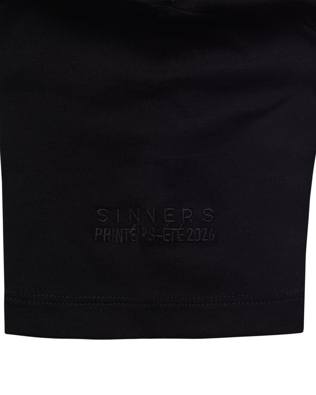 MONOGRAM SLIM BLACK T-SHIRT - imagen 3