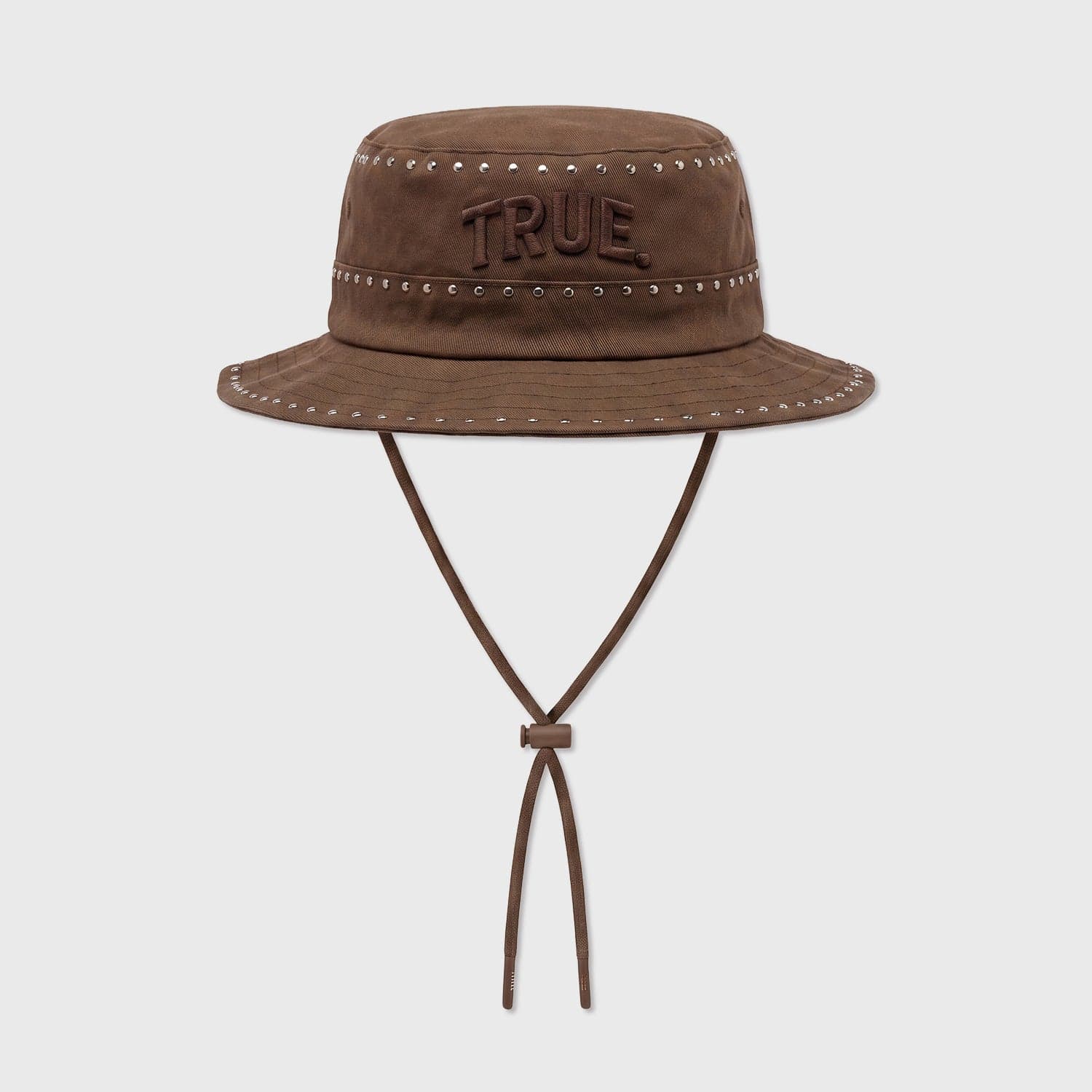 Crystal Worn Fisher Hat - Brown
