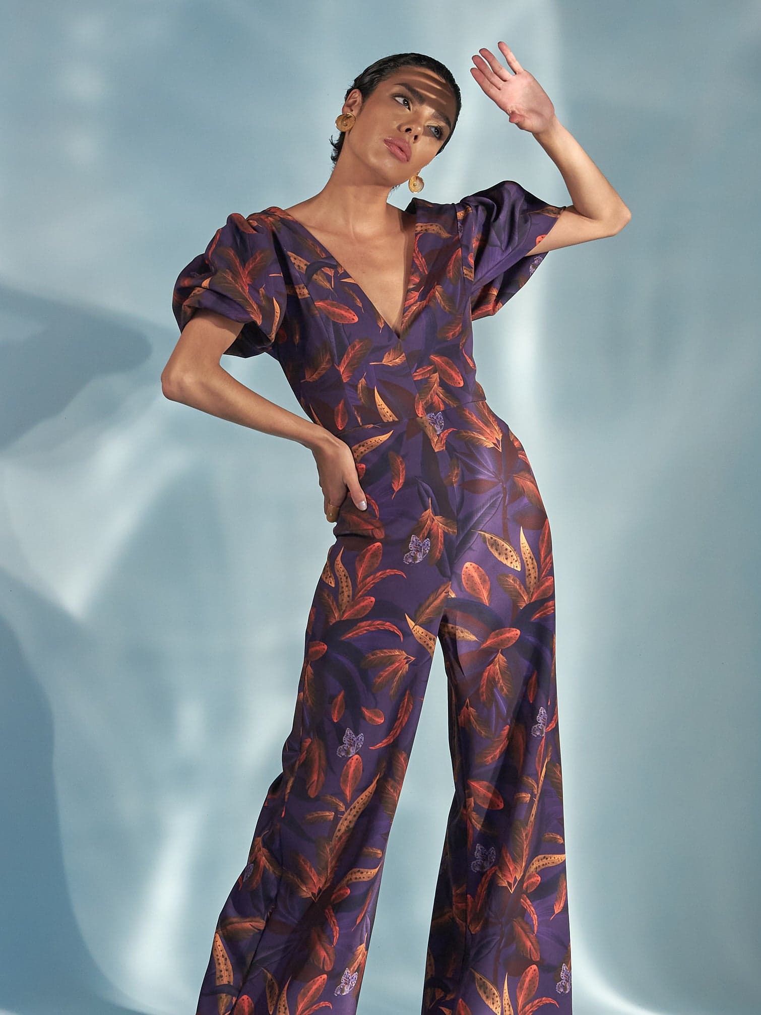 Enterizo Malva Estampado Multi Morado - imagen 3
