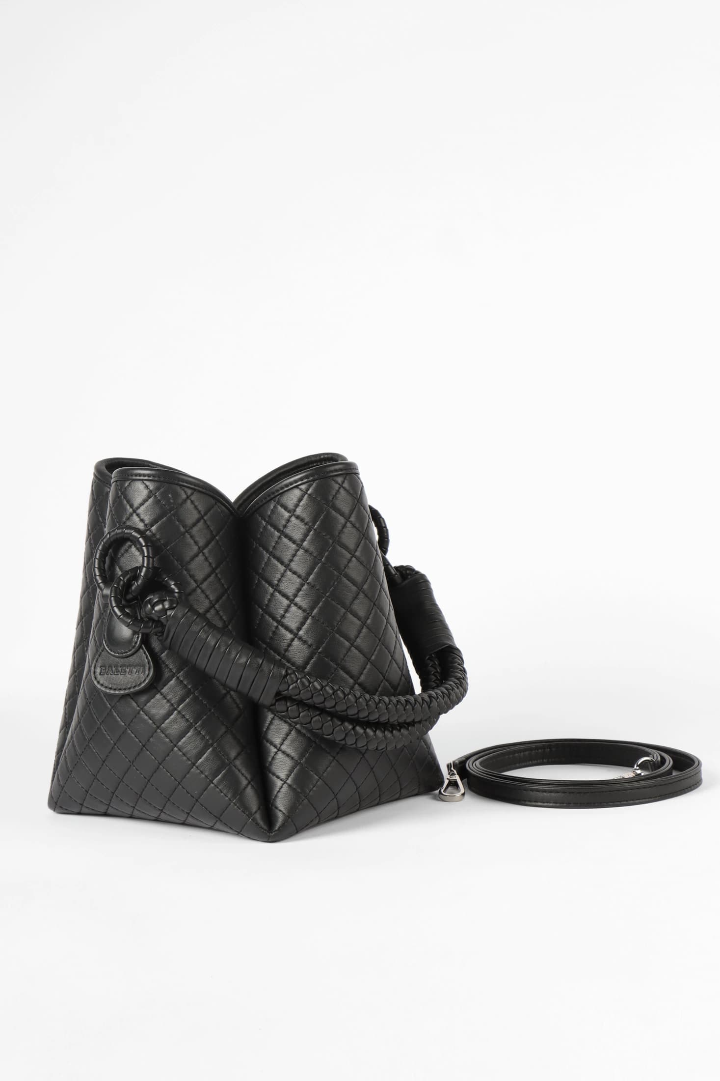 Tulip Bucket Bag, Black - imagen 4