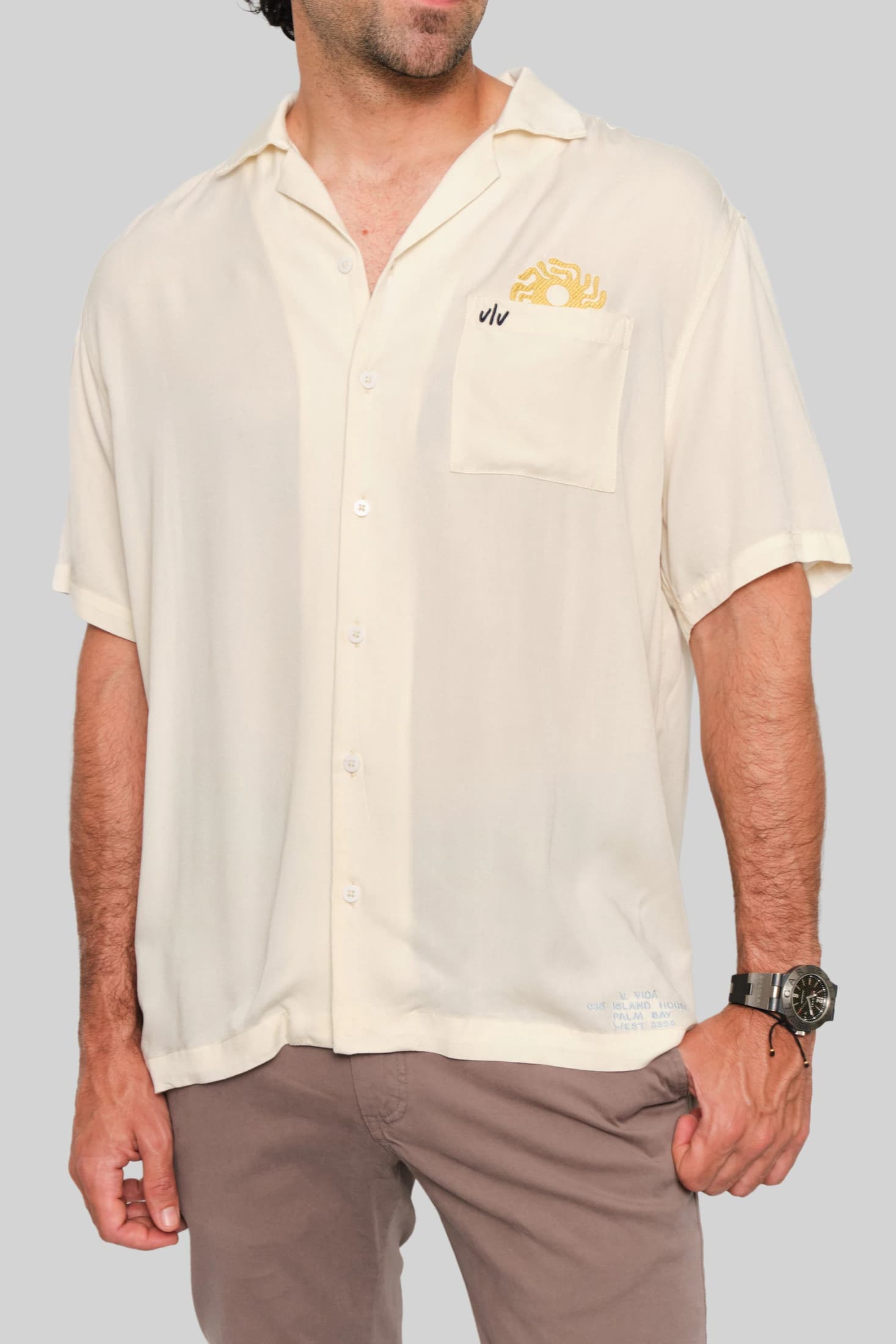 CAMISA MANGA CORTA ISLAND HOUSE