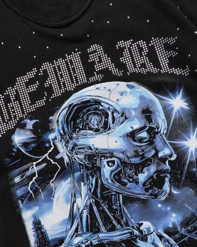 Camiseta Negra Oversize Code X - imagen 3