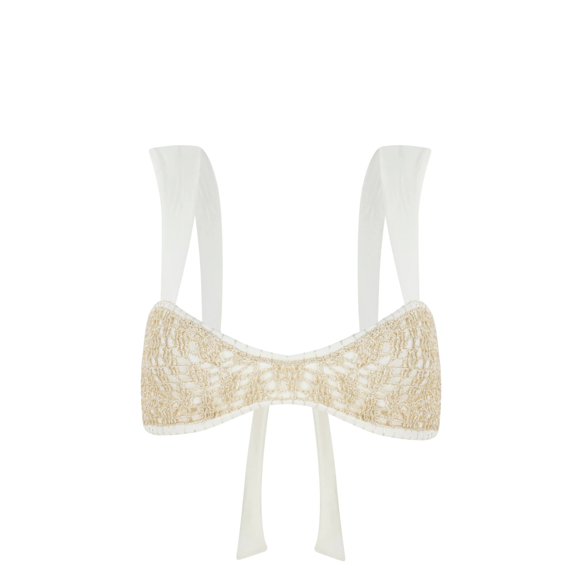 ECO BIKINI TOP - IVORY