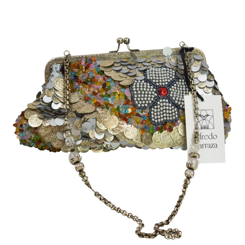 Clutch with Decorative Coins - imagen 4
