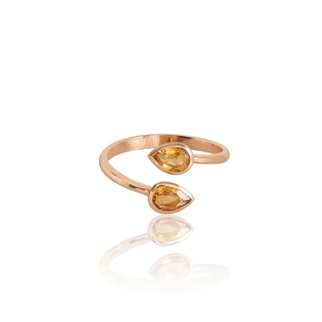 Assisi Citrine Ring - imagen 1