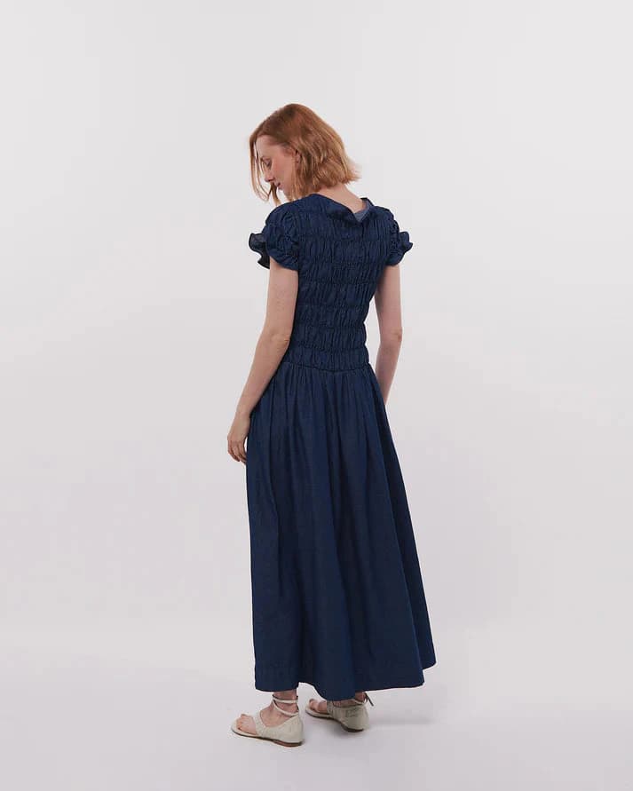 VESTIDO ATENAS NAVY - imagen 3