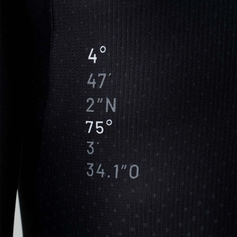 CAMISA CICLISMO MANGA LARGA NERO PARA MUJER - imagen 3