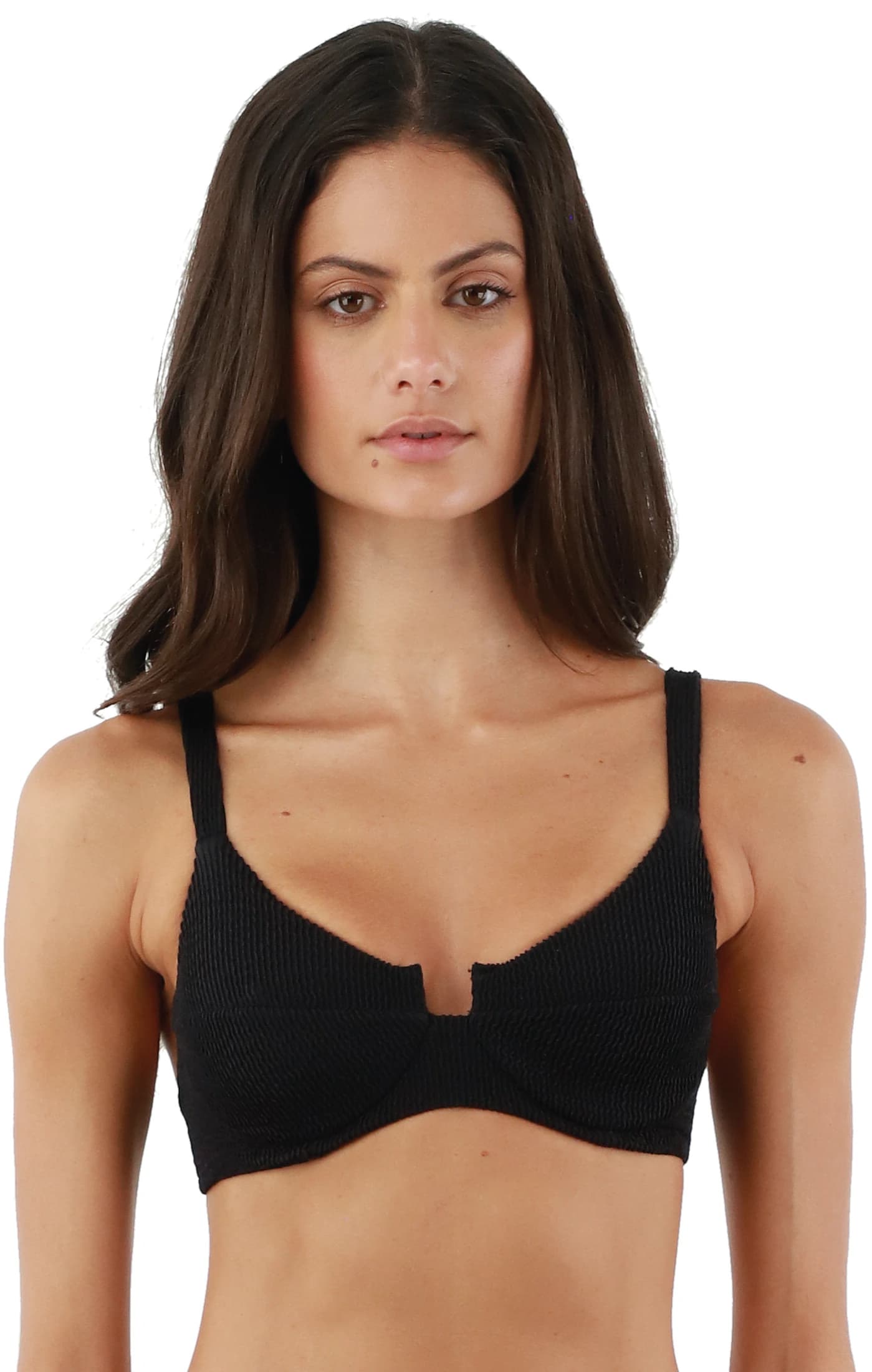 Textured Wave Black Majestic Top - imagen 1