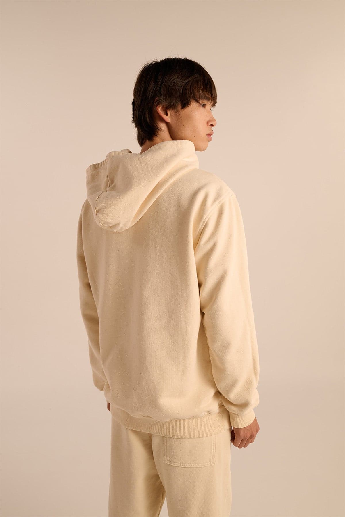 CORE HOODIE BEIGE - imagen 7
