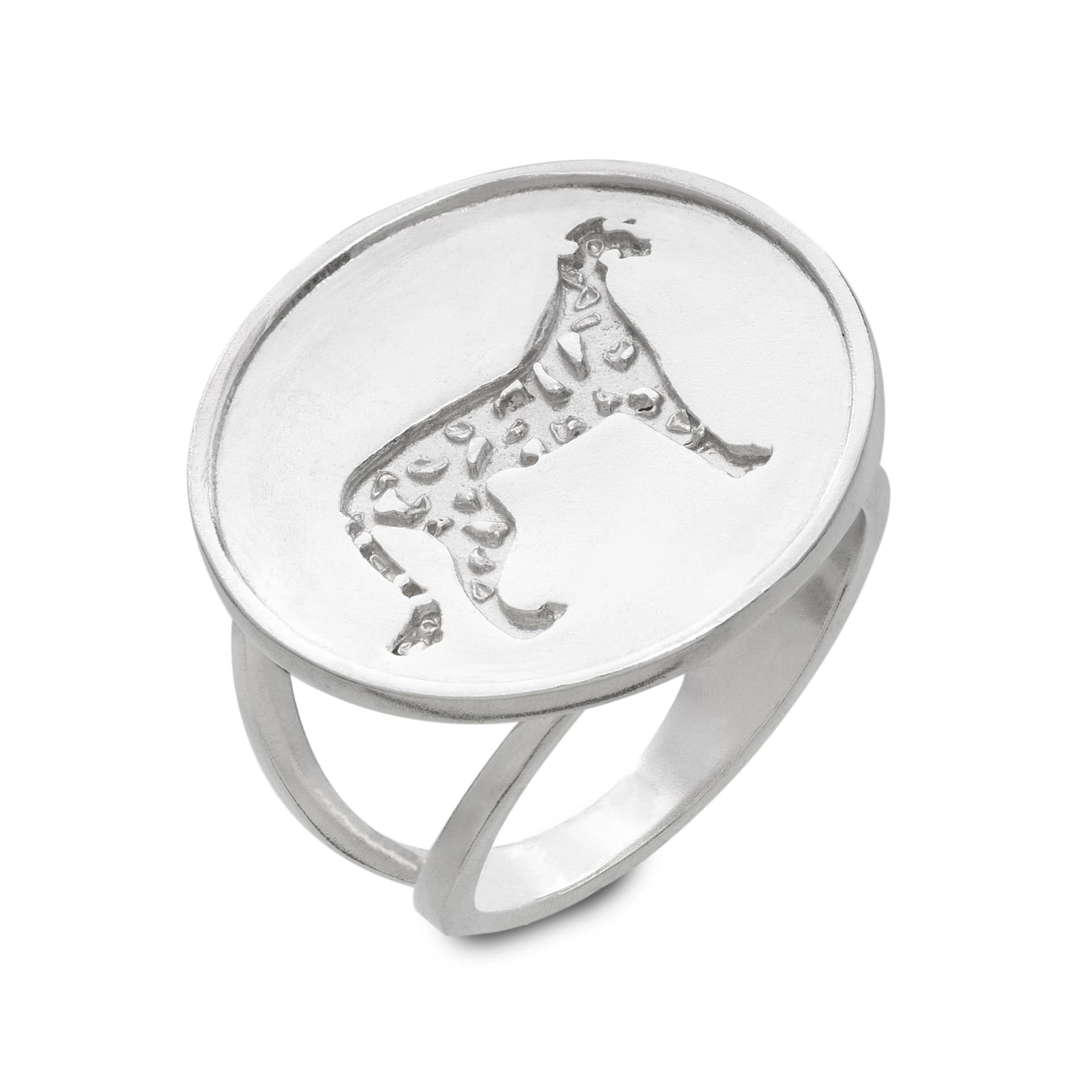 Jaguar Stamp Coin Ring - imagen 1