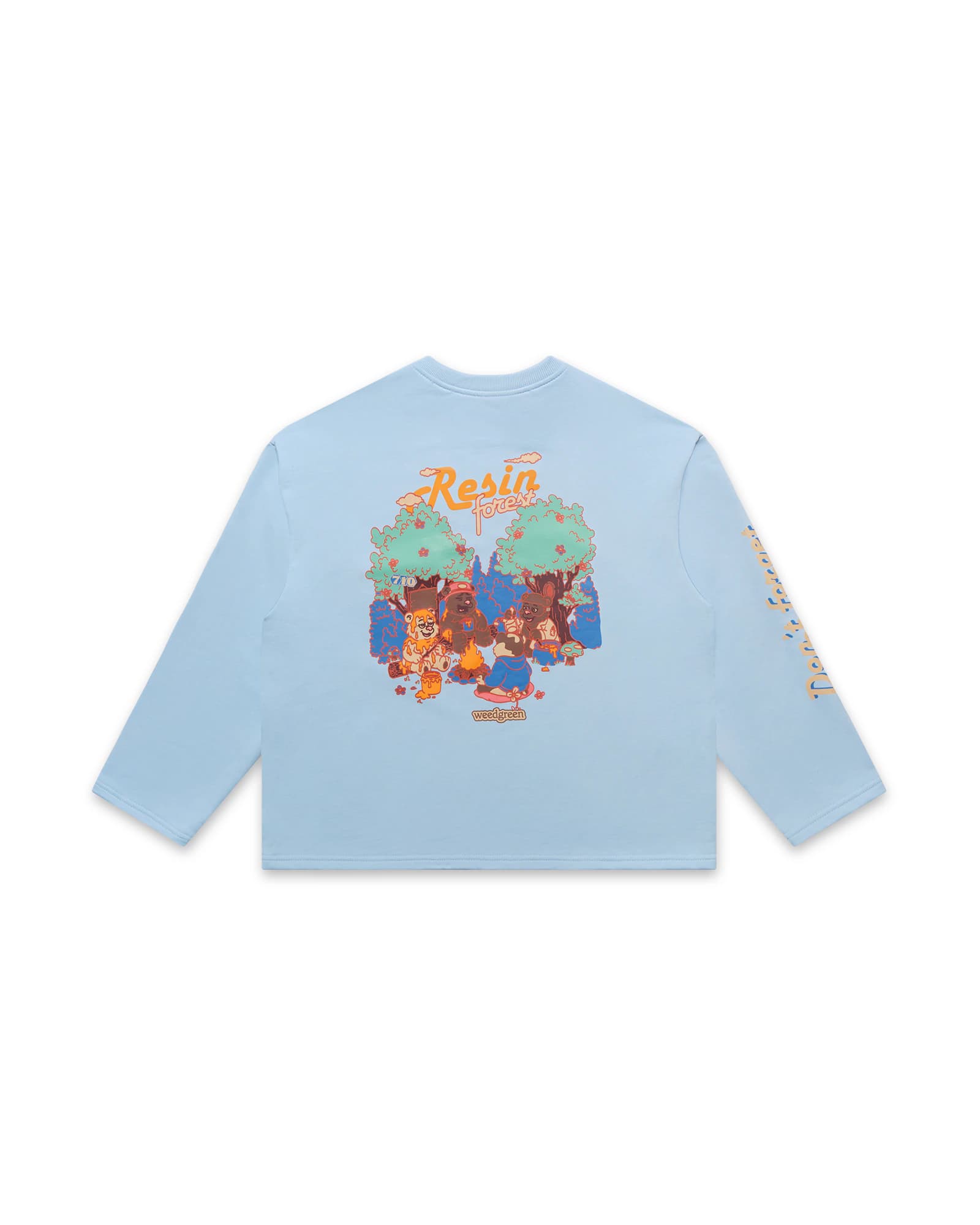 Resin Forest Delicated Blue Sweatshirt - imagen 1