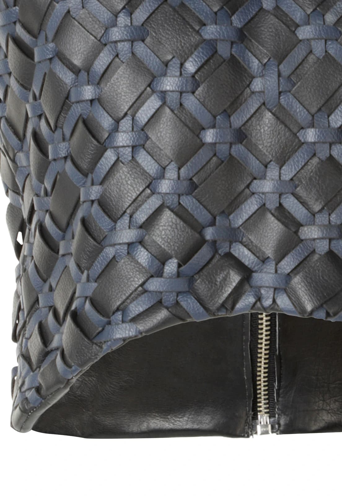 INTRECCIATO LEATHER SWIMMER’S TOP - imagen 7