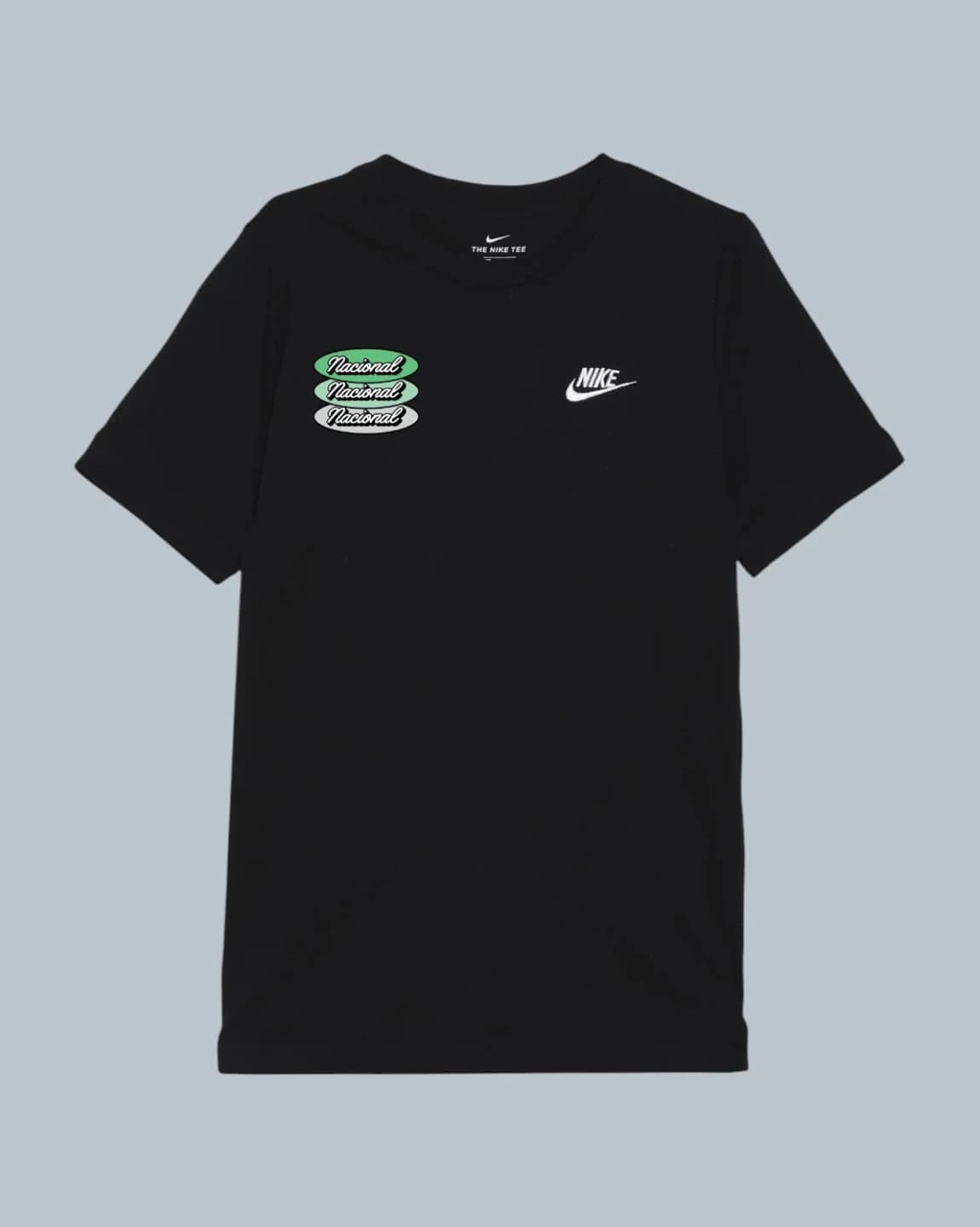 CAMISETA NEGRA BASICA NIKE HOMBRE