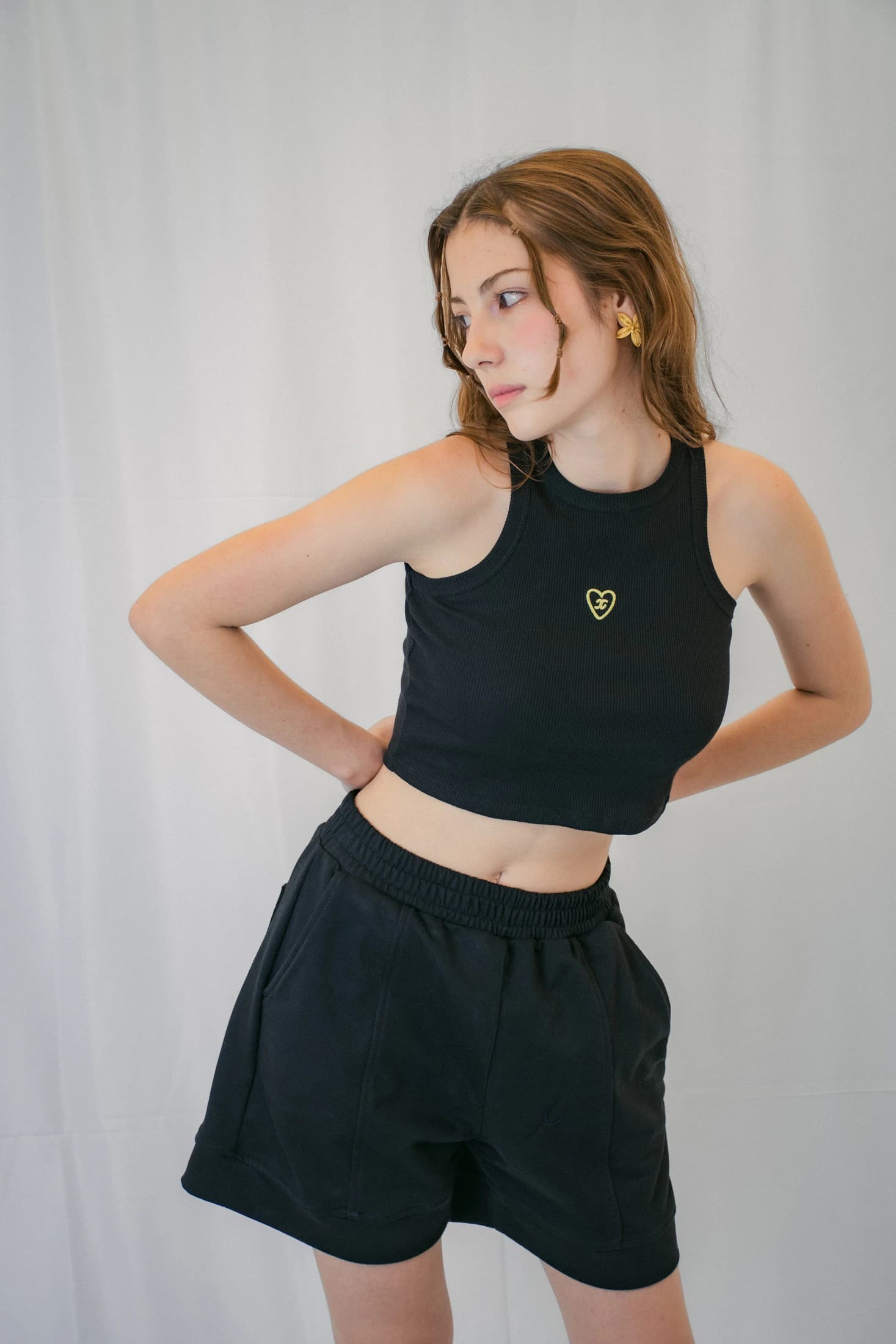 Tank Top Corazón Black - imagen 2