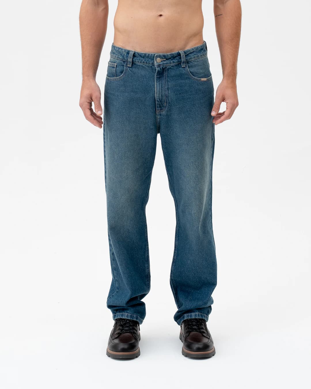 BR02 DARK MEDIUM REGULAR JEAN - imagen 2