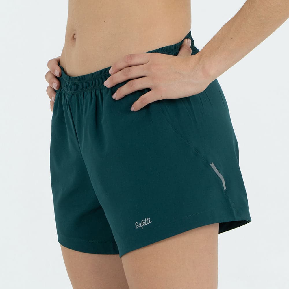 PANTALONETA RUNNING VENTURI LIGHT EMERALDA PARA MUJER - imagen 4