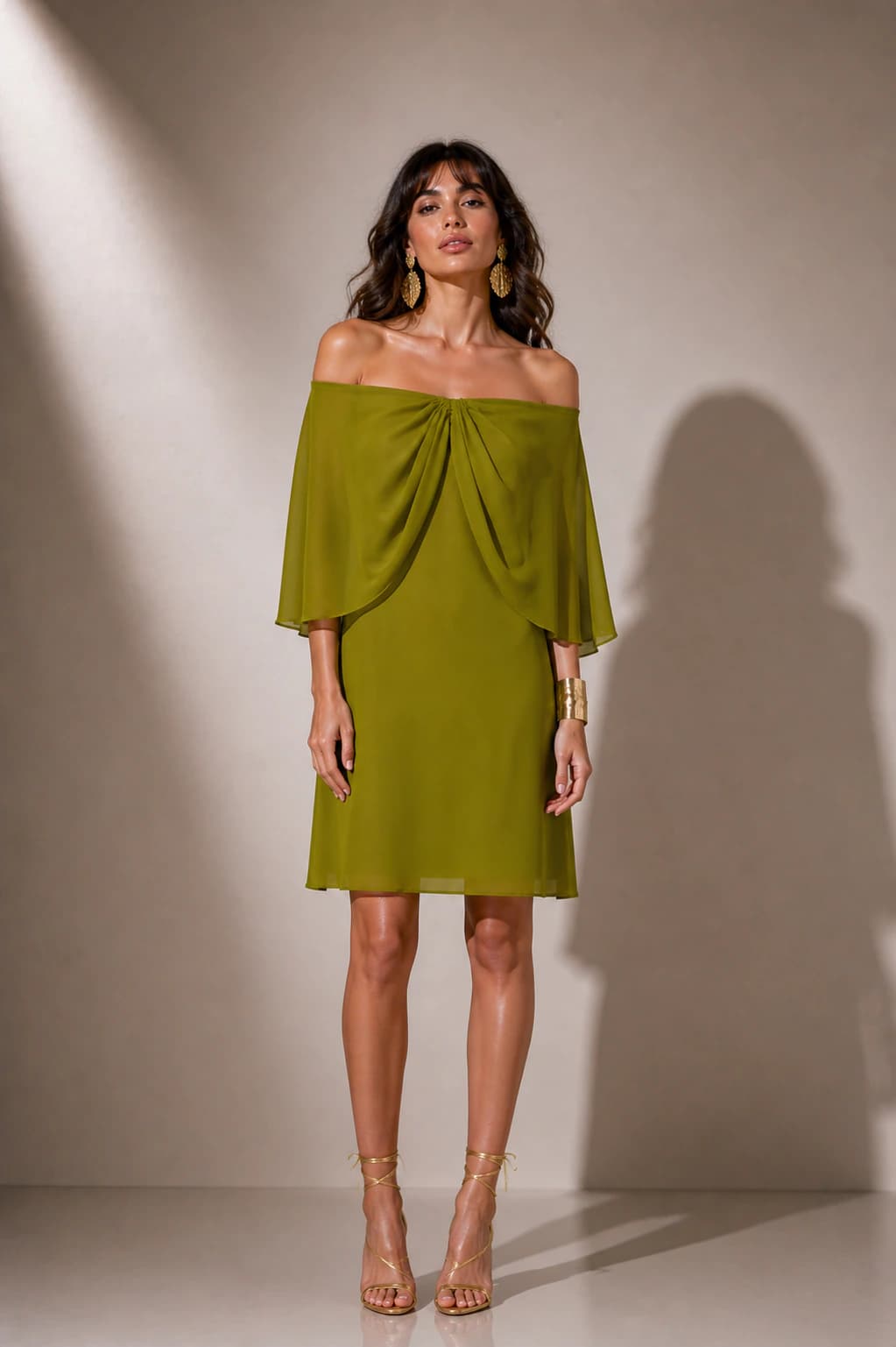 Vestido Lorena Verde - imagen 1