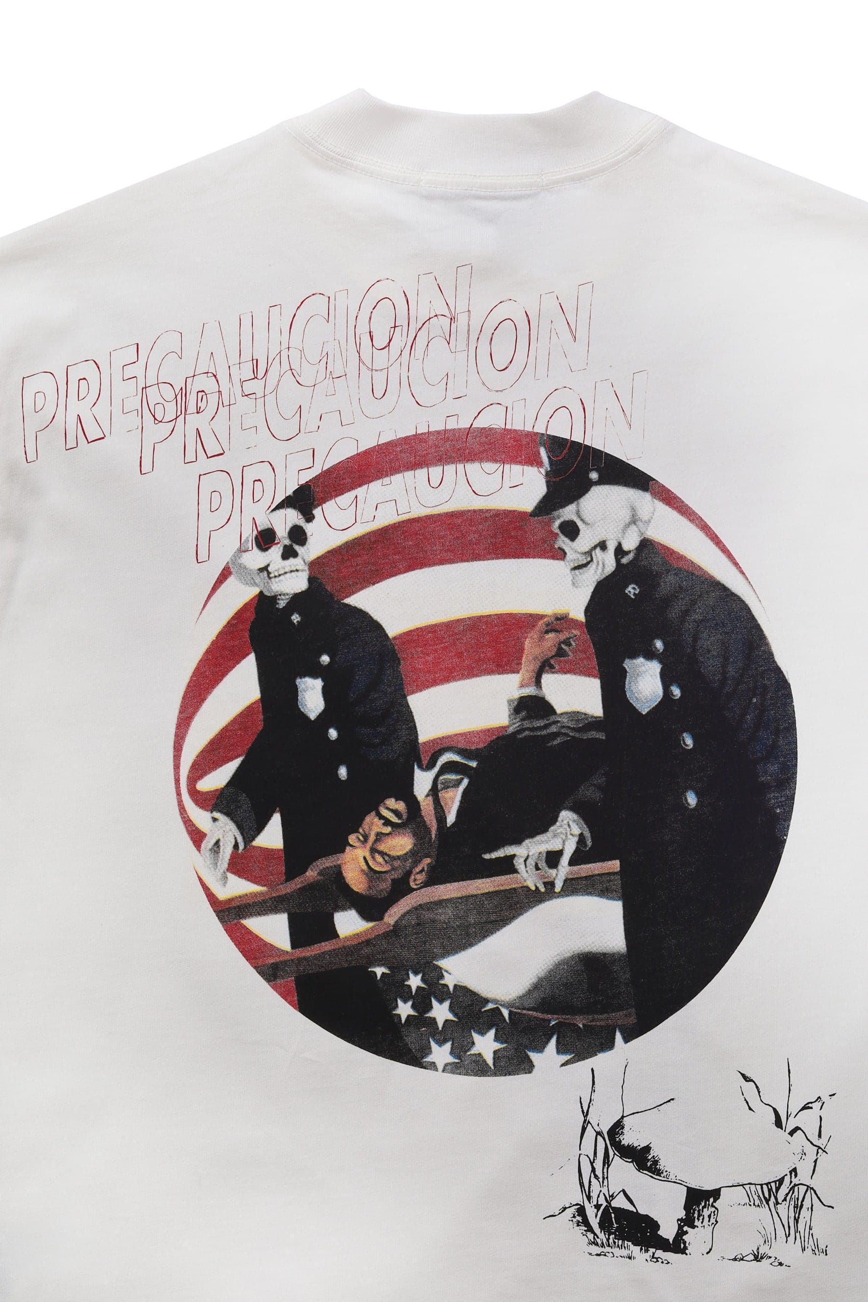 PRE-CAUCION CREME T-SHIRT - imagen 4