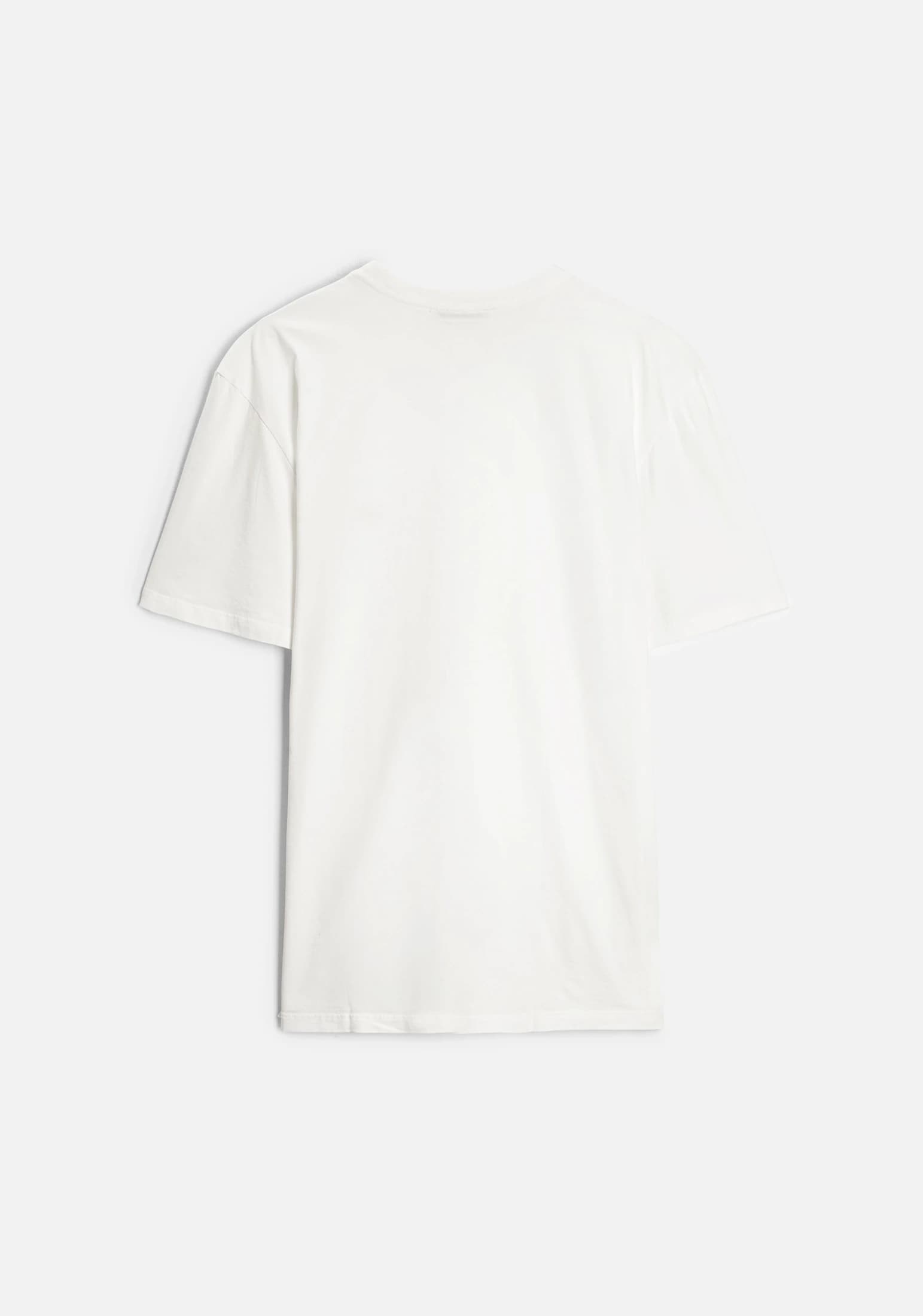 Camiseta H Unicolor L-Fuc Marfil - imagen 3