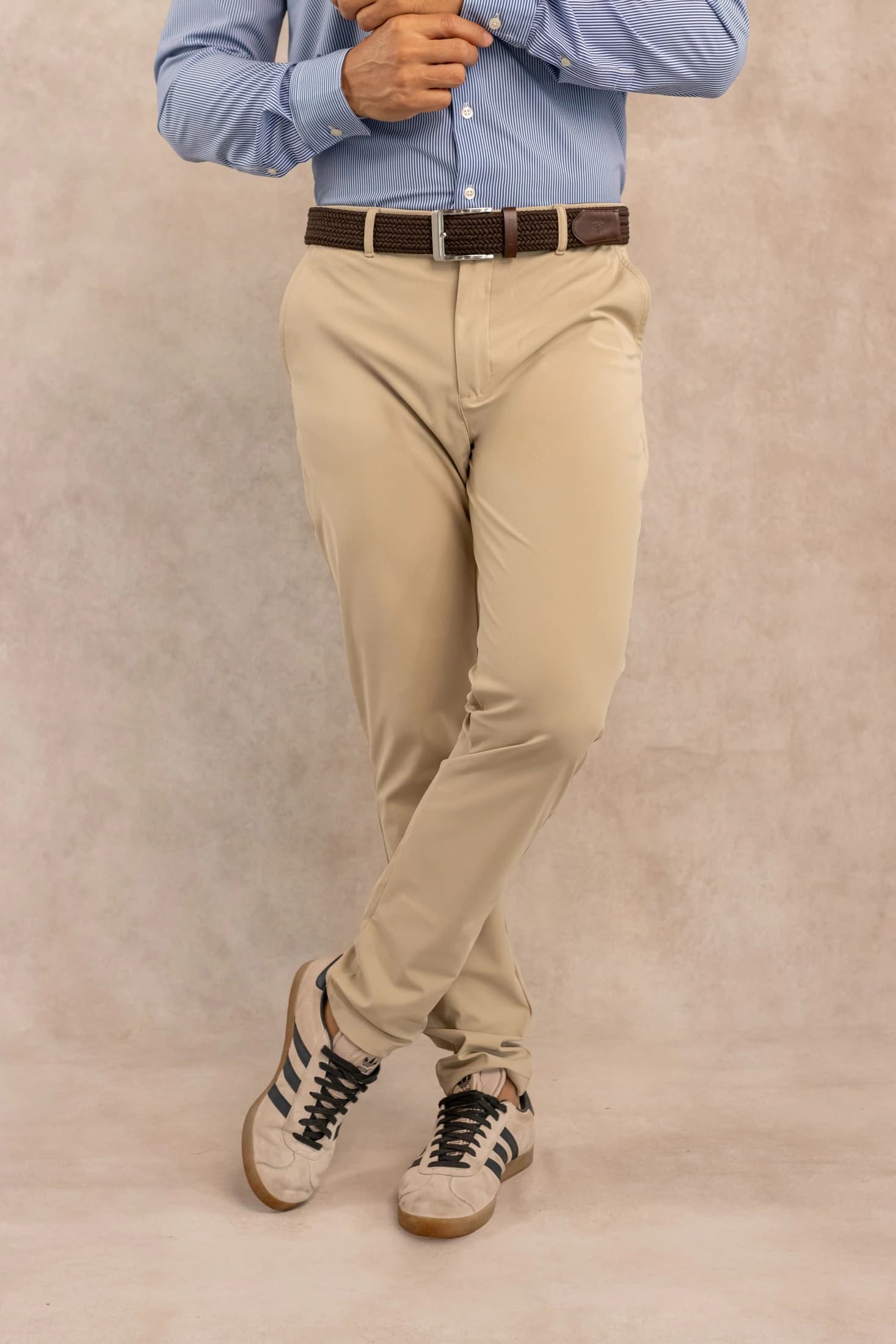 Pantalon Performance Antimanchas Taupe
