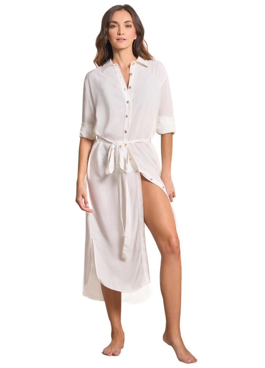 Maaji Off White Moni Long Shirt - imagen 1