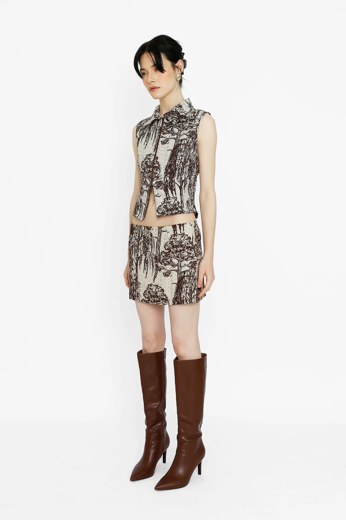 Zip Top in Brown Willow - imagen 2