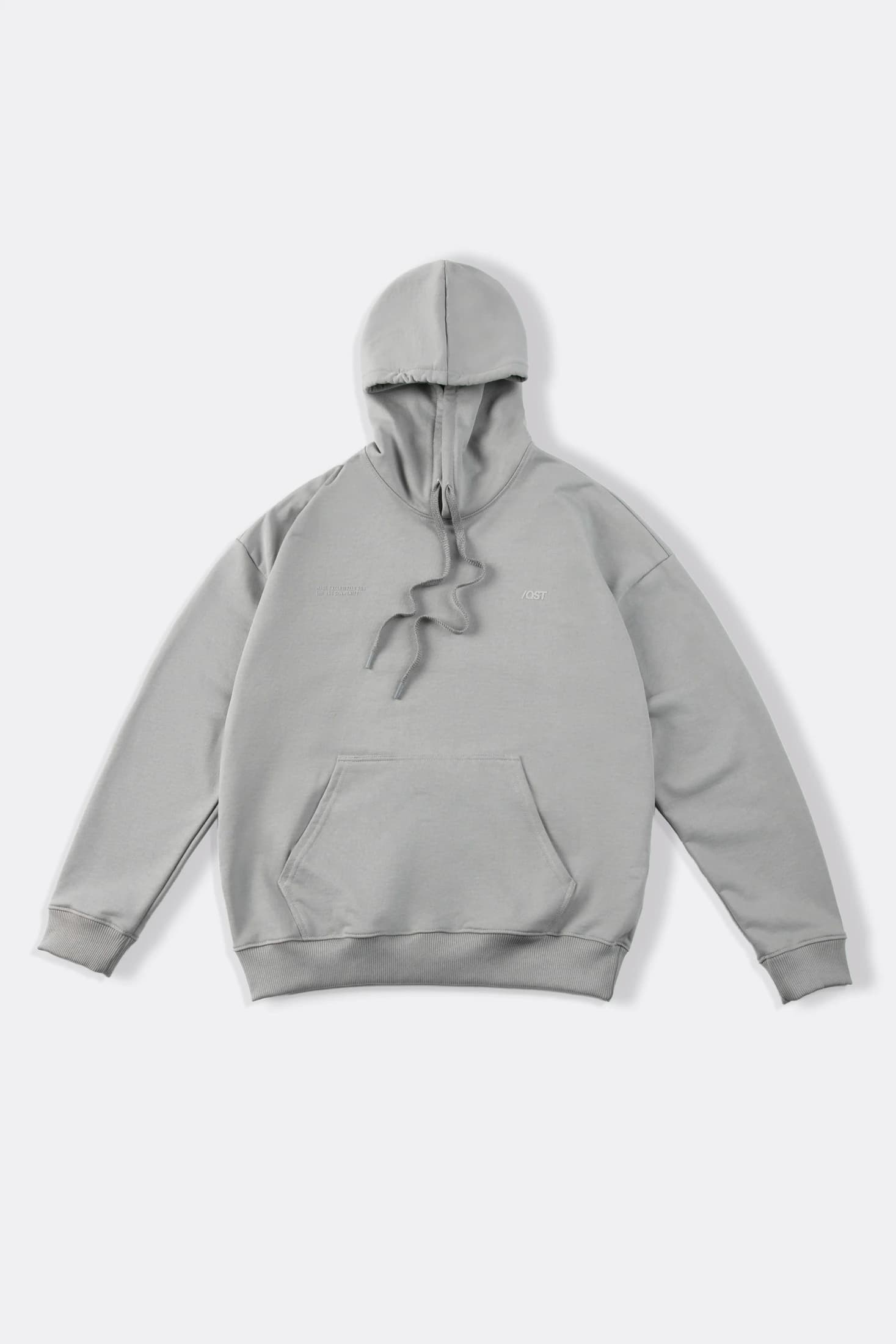 BUZO CERRADO COLOR GRIS CLR